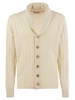 Brunello Cucinelli Ribbed Cashmere Cardigan