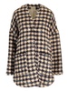 Wool Blend Houndstooth Blouson