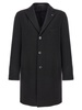 Single-Breasted Coat Coats, Trench Coats Black