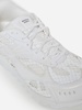 Orbit Mesh And Faux Leather Sneakers