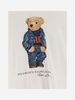 Polo Ralph Lauren Cotton T Shirt With Polo Bear Pattern