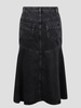 Philosophy Di Lorenzo Serafini Denim Skirt With Ruffle