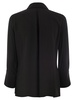 Elisabetta Franchi Georgette Shirt With Logo Patch