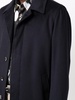 Coat In Brushed Cashmere Wool