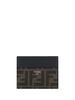 FF-jacquard leather card holder