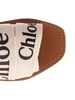 Woody logo-print canvas sandals