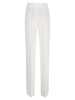 High-waist Plain Trousers