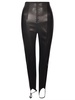 High-waist Cropped Zipped Leggings