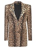 Animal Print Blazer