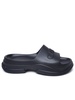 Black Rubber Slippers