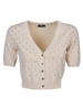 Elisabetta Franchi V-Neck Knitted Cardigan