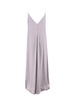 Giorgio Armani V-Neck Satin Slip Dress