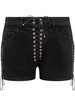 Double Laced Up Shorts