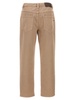 Brunello Cucinelli Logo Patch Cropped Jeans