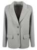 Regular Plain Buttoned Jacket