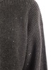 Brunello Cucinelli Dazzling Ribbed Sweater In Cashmere And Wool