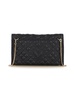 Shiny Quilted Clutch Bag