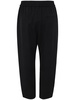 Giorgio Armani Elasticated-Waist Cropped Trousers