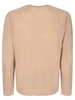 Beige Linen And Cotton Sweater