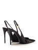 Slingback In Black Patent Leather