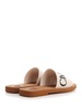 Woody logo-print canvas sandals