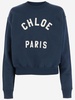 Chloè Cotton Sweatshirt With Logo