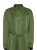 Lanvin Satin Shirt Dress