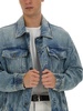 Balmain 70s Buttoned Long-Sleeve Denim Jacket