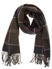 Barbour Scarf With Tartan Pattern