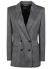 Alberta Ferretti Double-Breasted Long-Sleeved Blazer