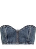 Bandeau Denim Top