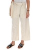 Moncler 1952 Tie Belt Wide Leg Pants