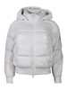 Hooded Zipped Puffer Jacket