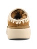 Brown Double-face Sheepskin Bounce Clog