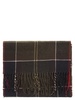 Barbour Scarf With Tartan Pattern