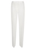 High-waist Plain Trousers