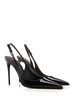 Slingback In Black Patent Leather