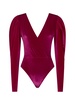 Fucsia Velvet Bodywear / One Piece Swimsuit