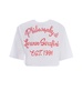 Cropped T-shirt Philosophy "logo" In Cotton Jersey