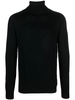 Black Wool Jumper