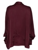 Plum Purple Satin Blouse