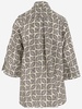 Silk Shirt With Geometric Pattern