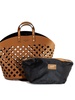 Brown Leather Eliza Shopper