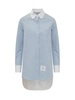 Thom Browne Twist Detailed Button-Up Shirt