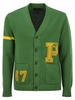 Cotton Letterman Cardigan