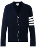 THOM BROWNE 4-Bar Cashmere Cardigan