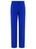 ALEXANDER MCQUEEN Blue Wool Trousers for Women in FW23 Collection