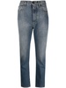 ALAIA Bleu Vintage Denim Pants for Women