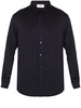 CELINE Black Silk Polka-Dot Shirt for Men