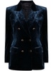 TOM FORD Velvet Luxe Blue Jacket